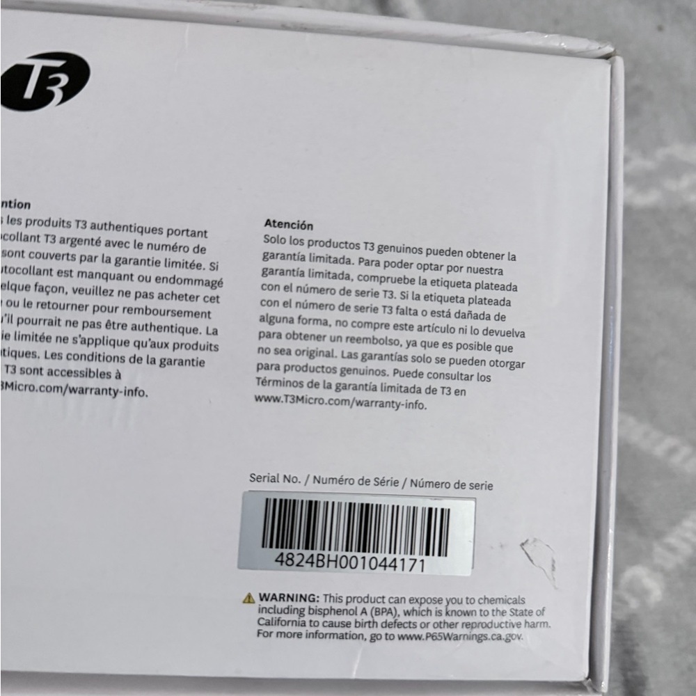 T3 Hair Styling Set with Black Rollers - Picture 4 of 5
